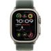 Obrázok pre výrobcu Apple Watch 49mm Green Trail Loop - S/M - Natural Titanium Finish